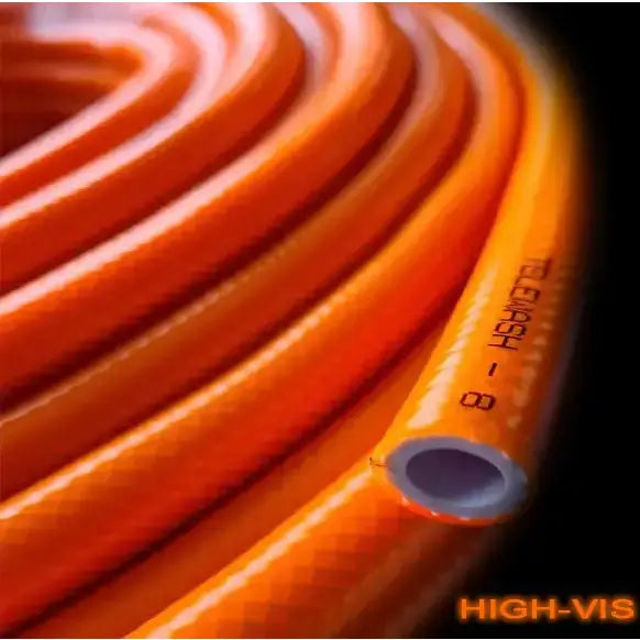 Telewash High-Visable Haspelslang Oranje 8mm
