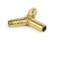Messing Y-Splitter 12-13mm - voor 2-Persoons Uitbreiding