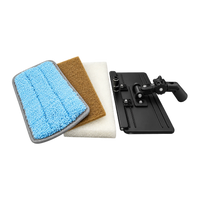 Padhouder 25,5 cm met Swivel en Rinse Bar - Inclusief Microvezelpad, Woolpad en Schuurpad