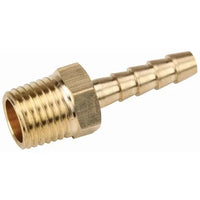Messing Koppeling 1/4 Buitendraad met Slangpilaar (6, 8 of 12mm)
