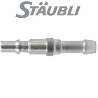 Staubli Nippel 6mm - RVS, voor de Staubli Koppeling