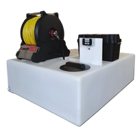 Telewash Systeem PowerUp3D - Glazenwassersysteem met Elektrische Haspel (350 tot 800 Liter)