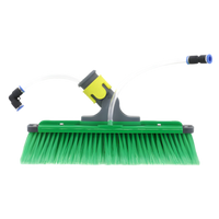 Unger nLite Power Borstel Rinsebar Gespleten Haren - Wasborstel met Sproeistrip