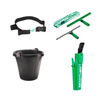 Unger Prof. Glazenwasserset 45 cm met Emmer - Complete Set voor Streeploos Wassen