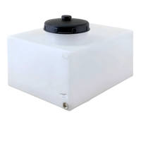 Watertank 80 Liter Liggend - Osmose Watertank met Tussenschot
