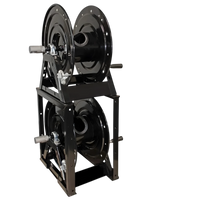 2x HP20 Slanghaspel + Stacking Bracket - Setprijs voor Boven Elkaar Monteren