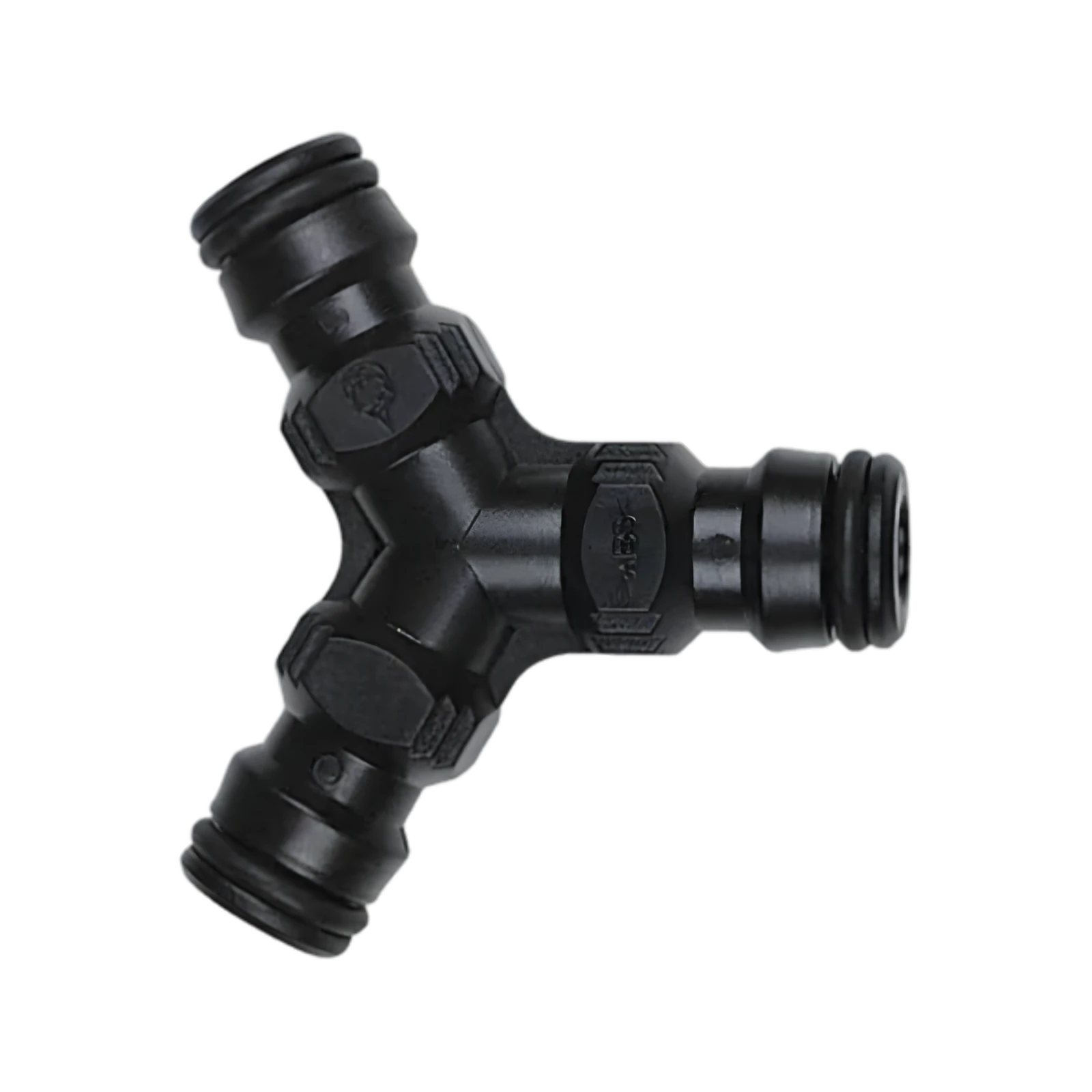 3-Weg Connector 1/2 Inch - Verbindt Drie Slangen op Één Aansluiting
