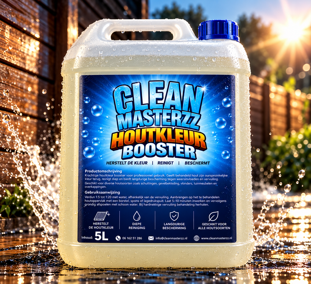 CM Softwash Hout Kleur Booster 5L - Kant-en-klaar, Kleur Terug na het Softwashen-thumbmail-1