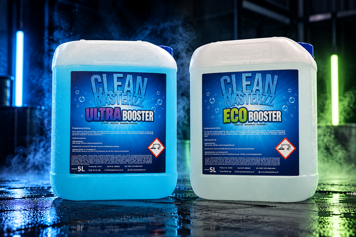CM Ultra en ECO Booster Set, beide softwash boosters