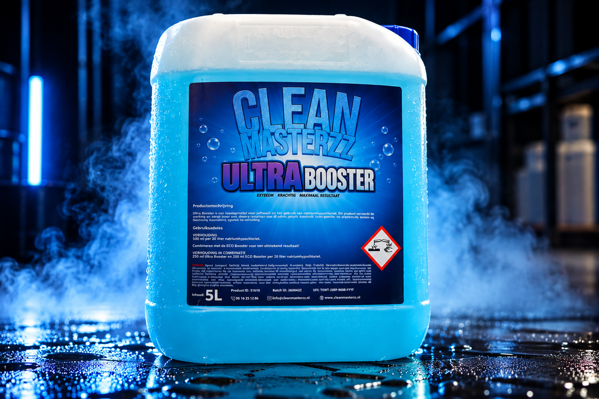 CM Ultra Booster 5L, softwash booster voor natriumhypochloriet