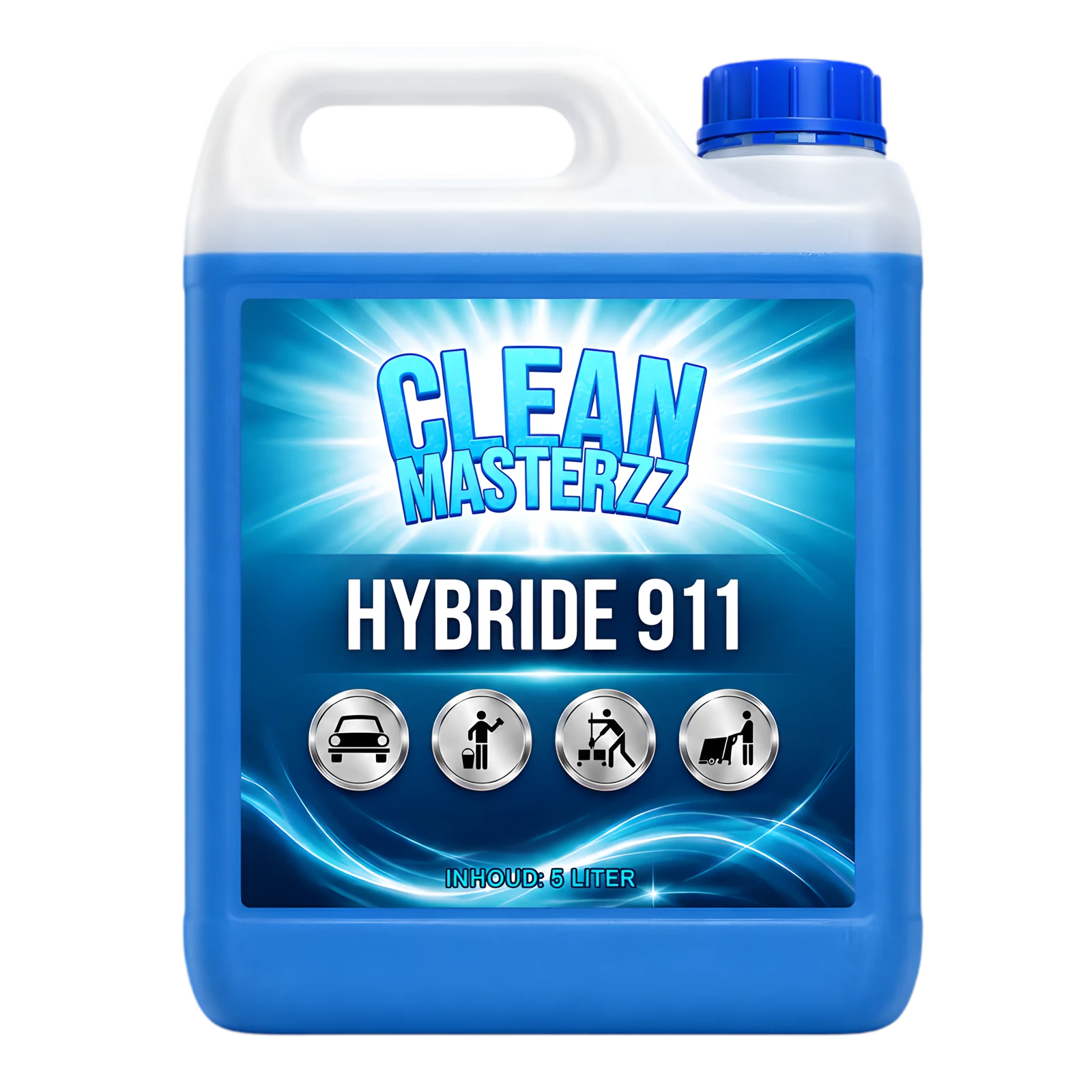 Cleanmasterzz Hybride 911 - Sterk Alkalische Ontvetter voor Zwaar Vuil
