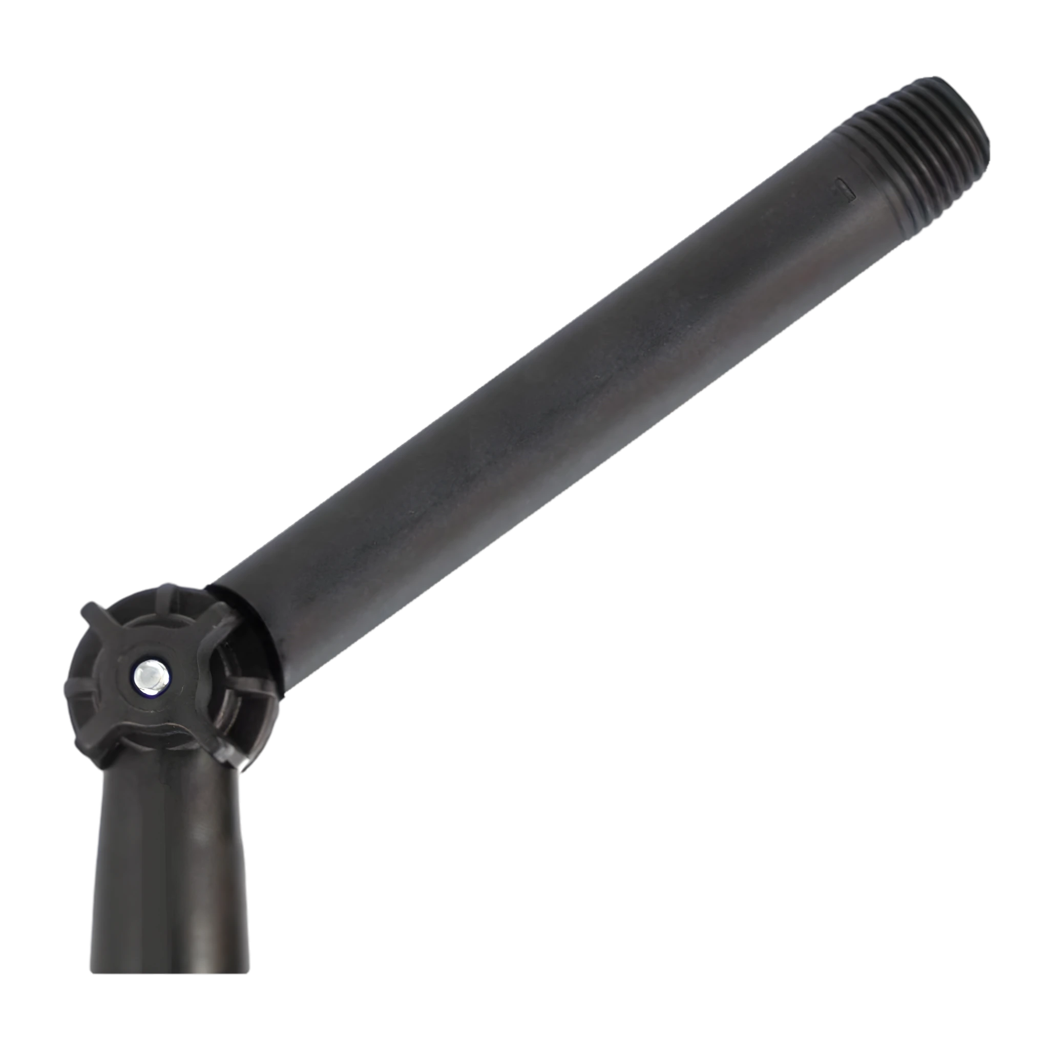 Hoekadapter verlengd 15 cm voor euro-schroefdraad telescoopsteel