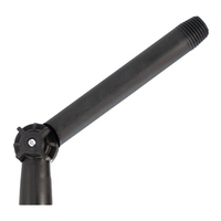 Hoekadapter Verlengd 15cm - voor Euro-Schroefdraad Telescoopsteel