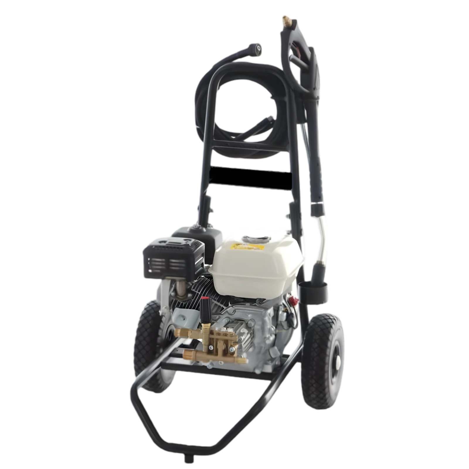 Honda GP Benzine Hogedrukreiniger 200 Bar - Mobiele Reiniger op Metalen Trolley