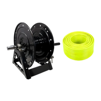 HP20 Slanghaspel + High-Vis Haspelslang 8mm 100 Meter - Setprijs