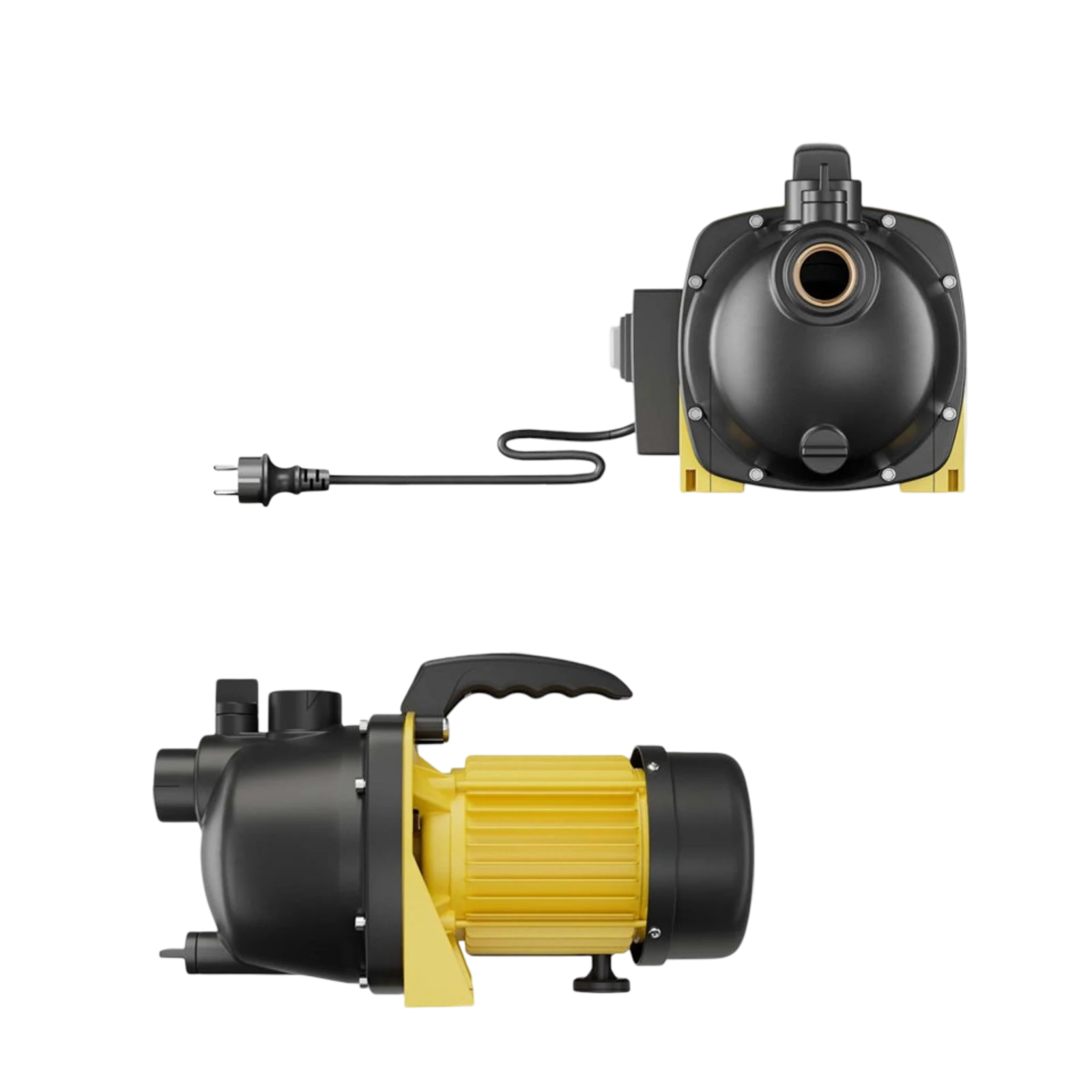 Hydrofoorpomp 3600 60 l/min - Complete Set met Drukschakelaar en Aanzuigslang - productfoto 2