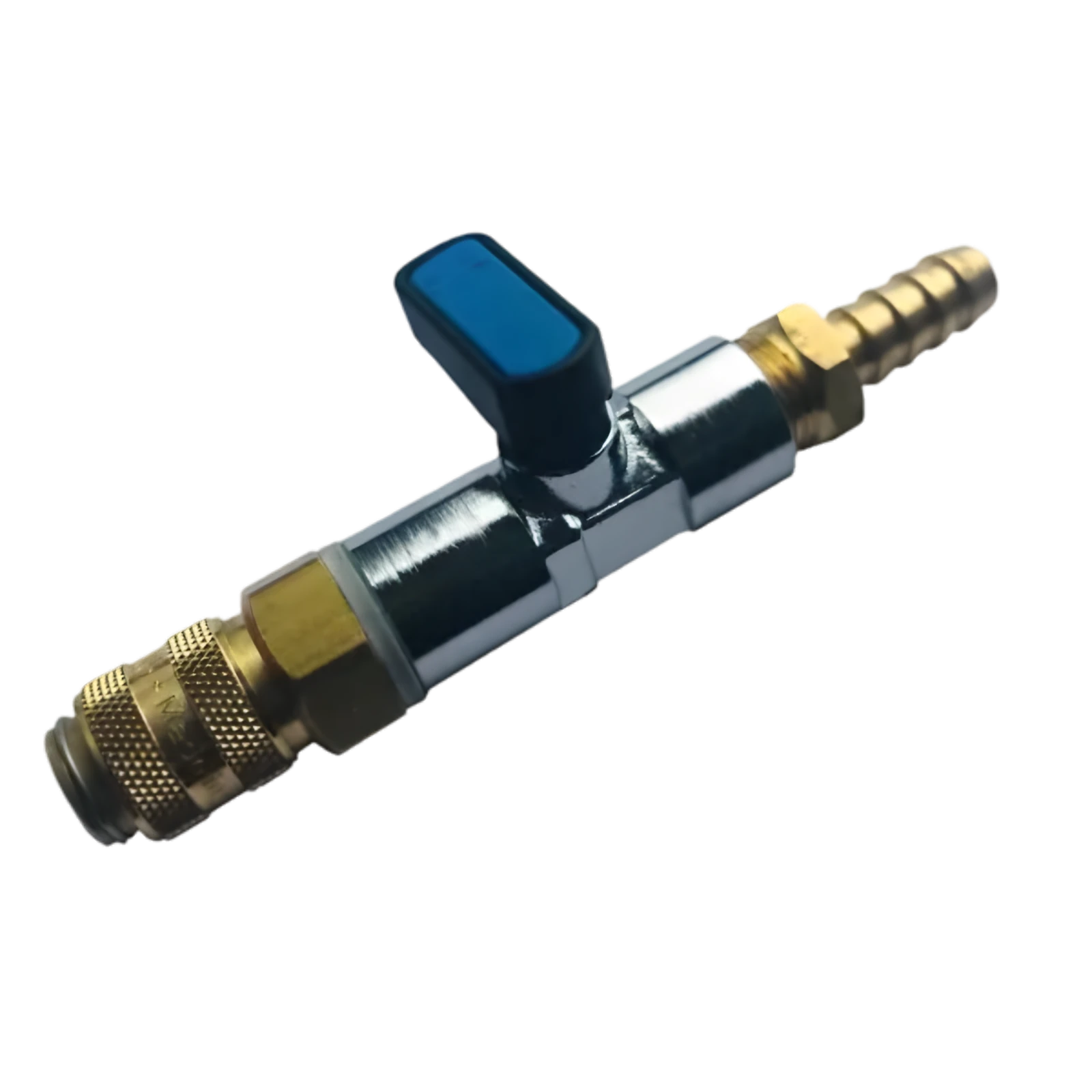 Kogelkraan met 8mm Slangpilaar - Compleet met DN5 Rectus