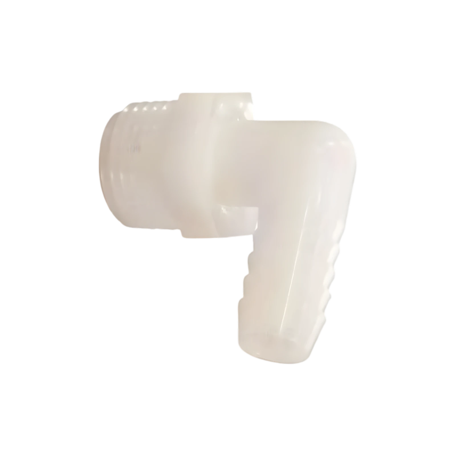 Kunststof Kniekoppeling 1 Inch en 3/4 Inch naar 12.5mm Slangpilaar