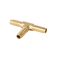 T splitter 5mm brass