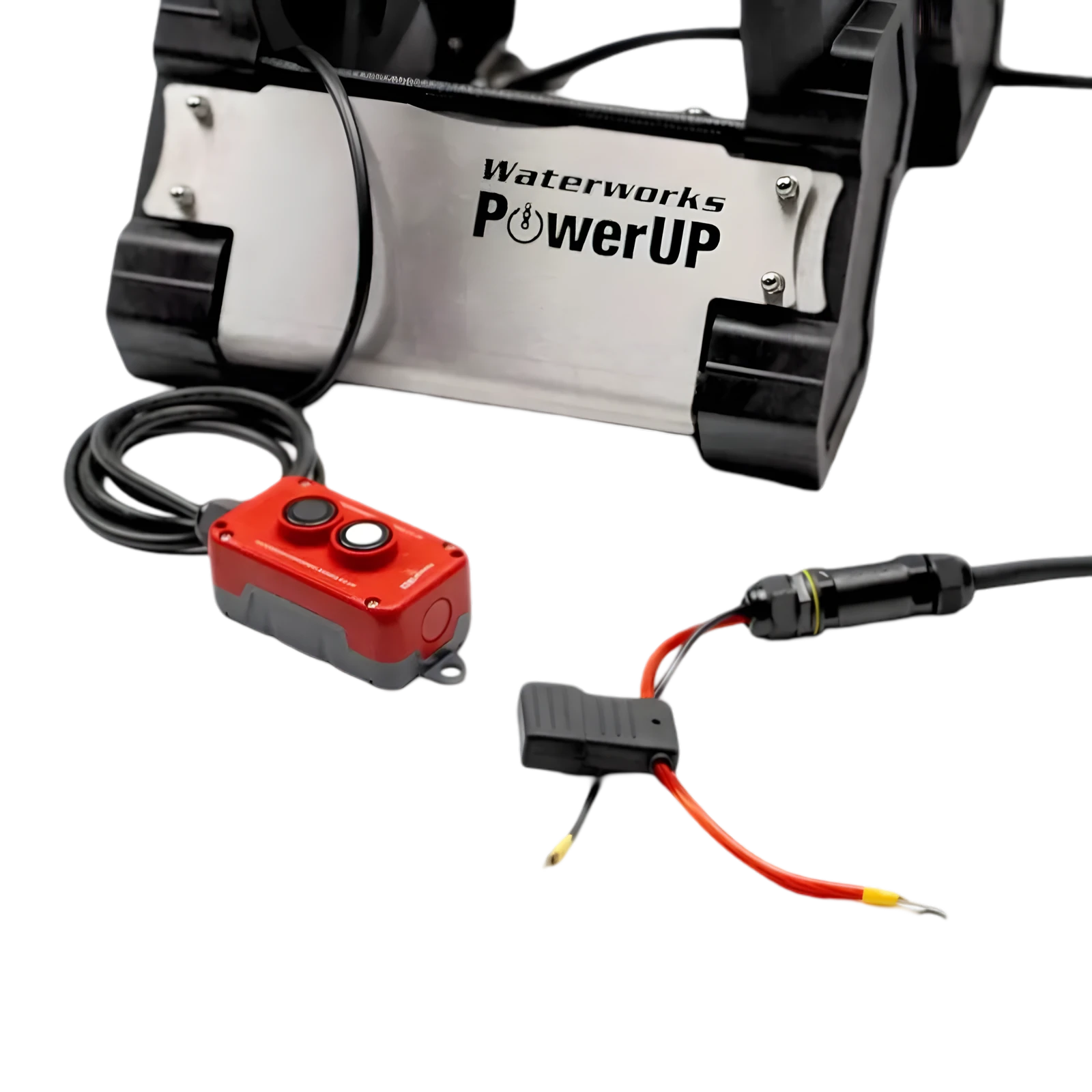 PowerUP 3D Elektrische Slanghaspel - Ketting Aangedreven Haspel voor Telewash Systemen - productfoto 2