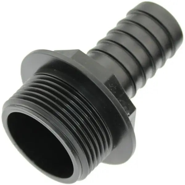 Plastic 1inch to 19mm hose barb