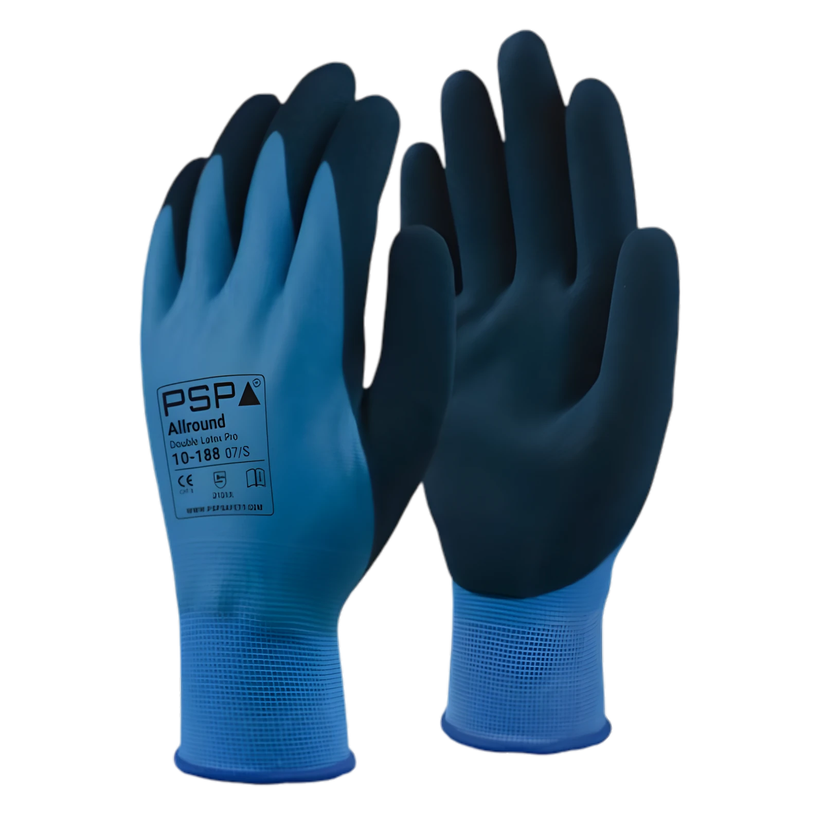 PSP Allround Handschoen Double Latex - Waterdicht met Sterke Grip