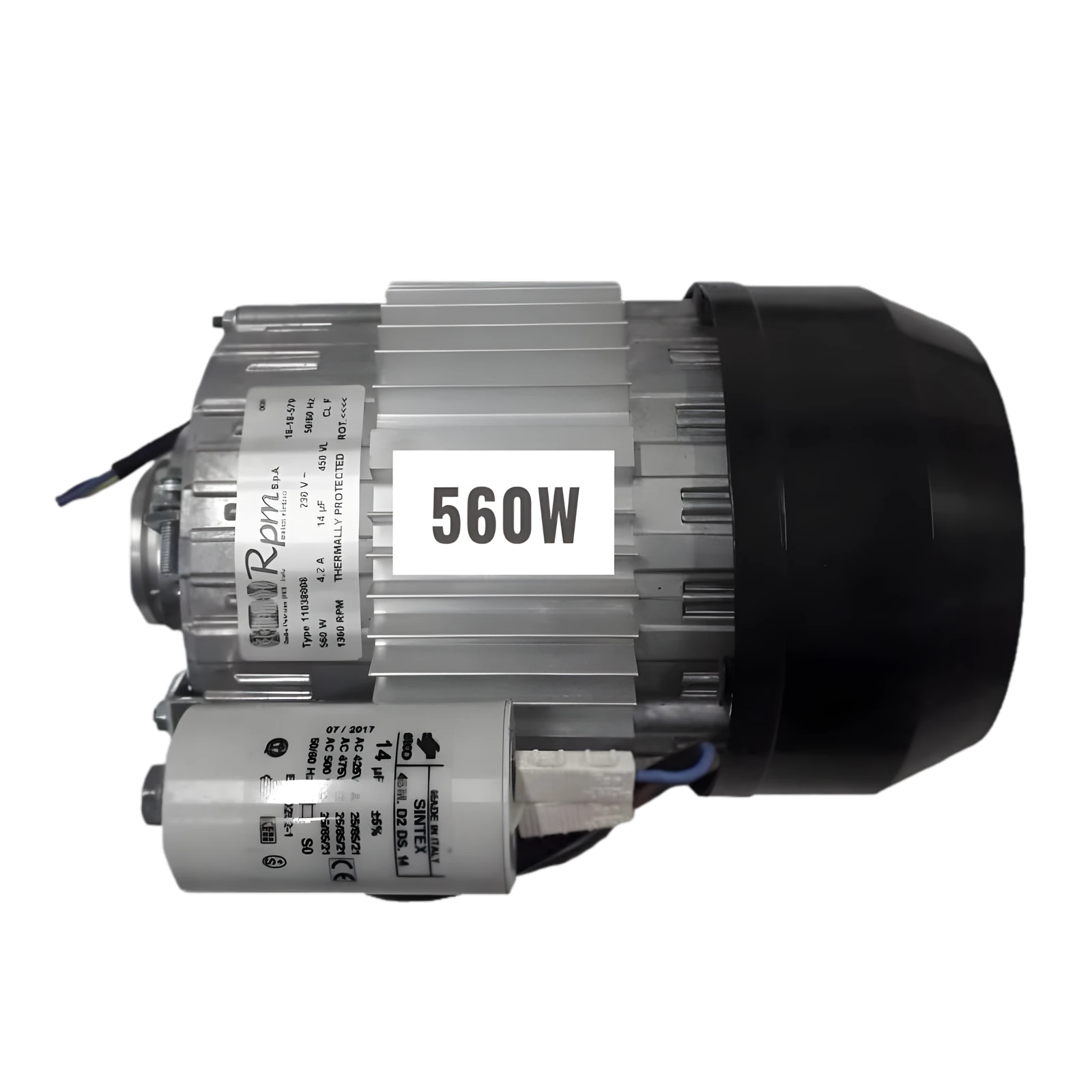 RPM Motor 560W - Zelfventilerende Motor voor Schottenpomp (TGW 1500, RO235)