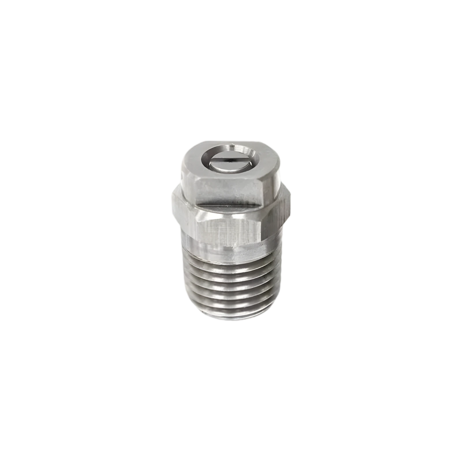 RVS Nozzle 40 Graden Spuithoek - 1/4 Buitendraad