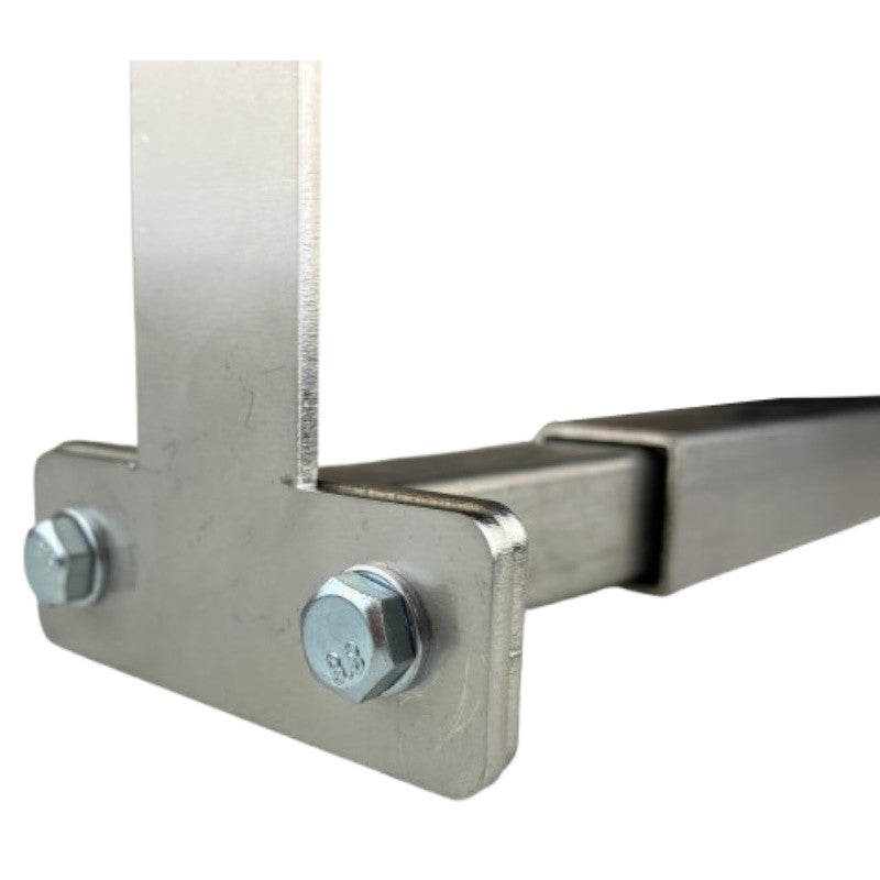 RVS Telewash Telescoopsteel Rek