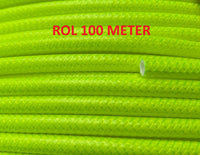PRO-Line High-Vis Steelslang Groen 5mm - Rol 100 Meter, Vormvast