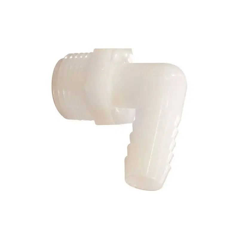 Kunststoff-Winkelkupplung mit 1 und 3/4 bis 12 mm Schlauchtülle