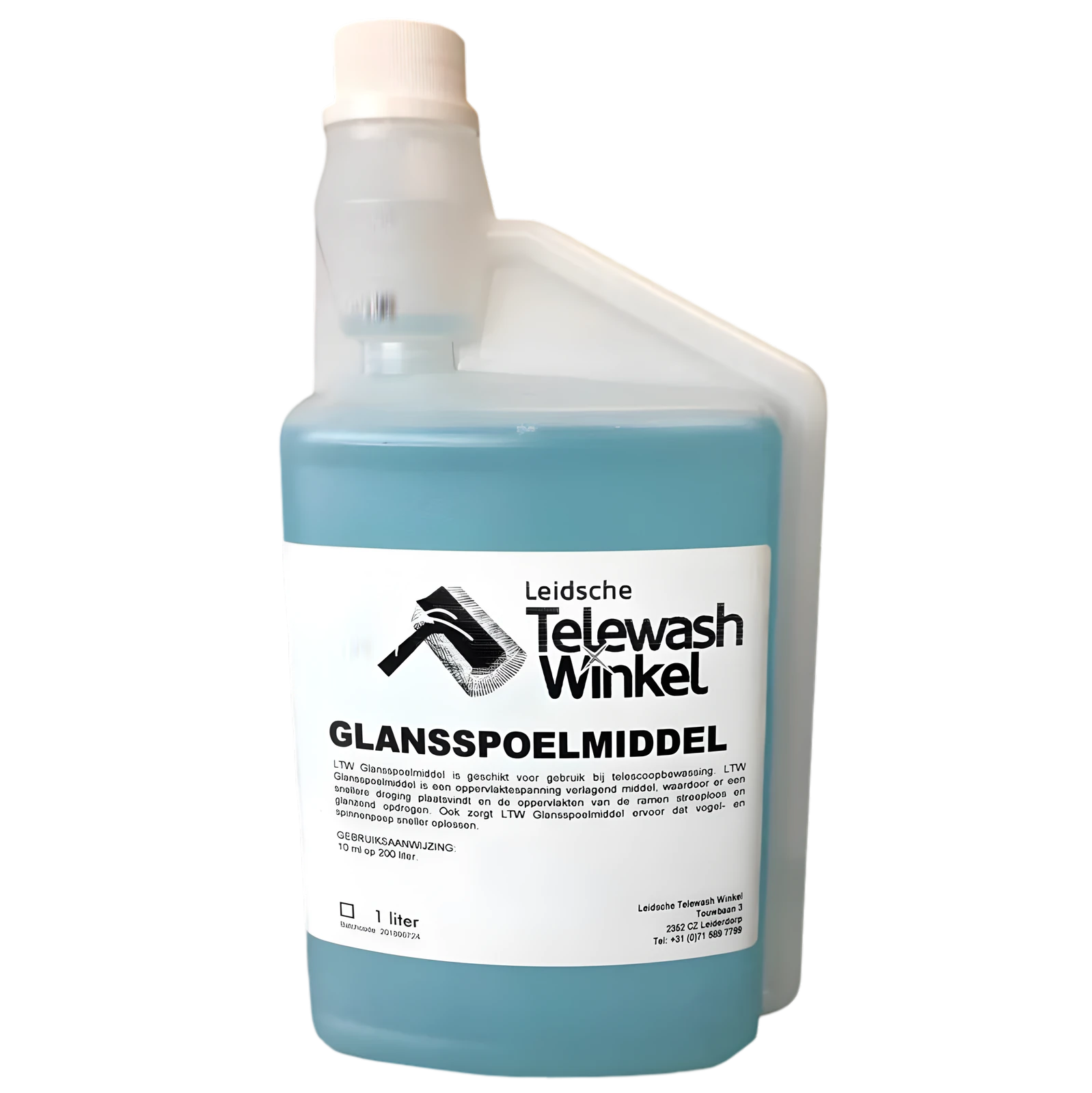Telewash Glans Spoelmiddel 1L - Concentraat voor Streeploos, Snel Drogen