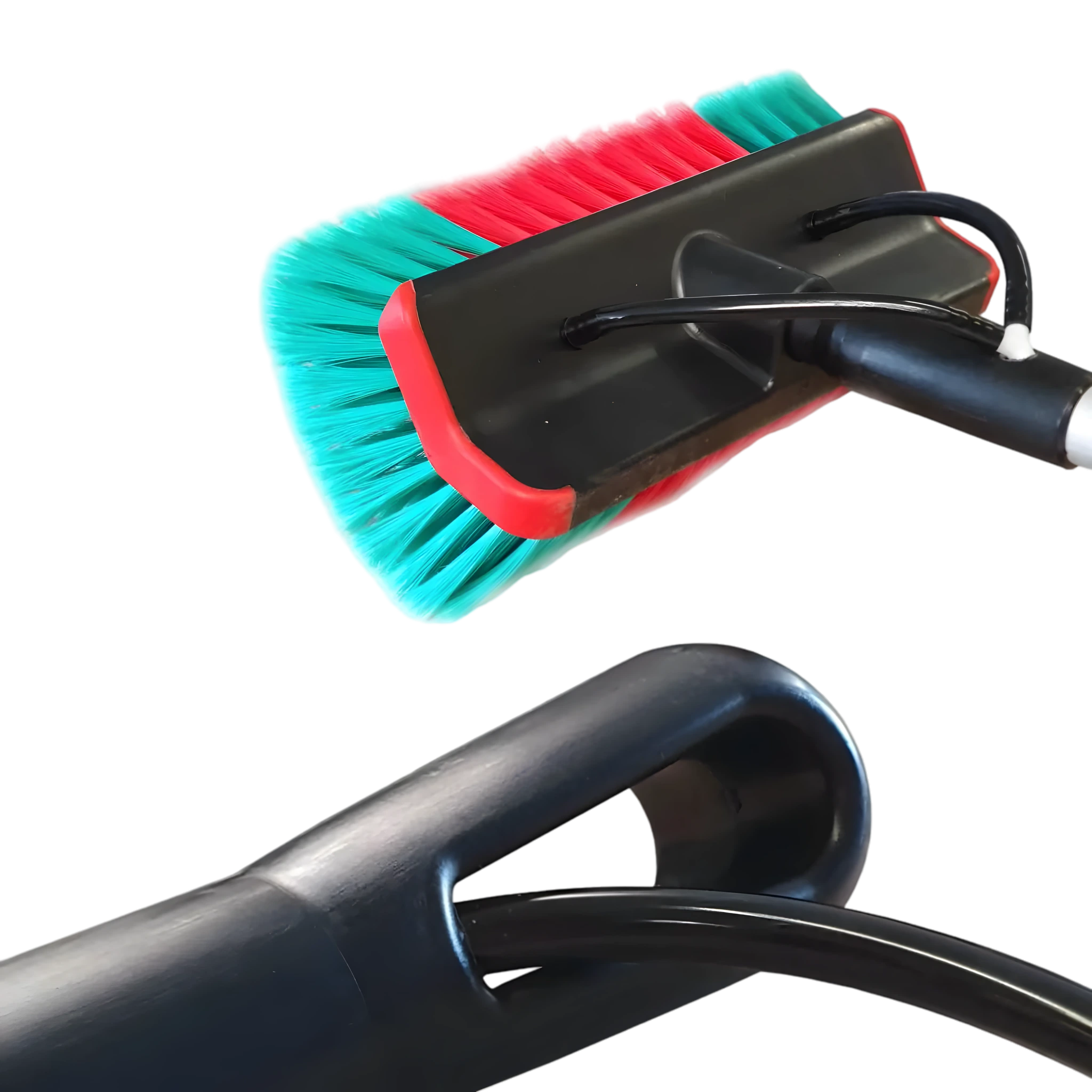 Vikan Telewash steel 150 cm met kozijnborstel en slang