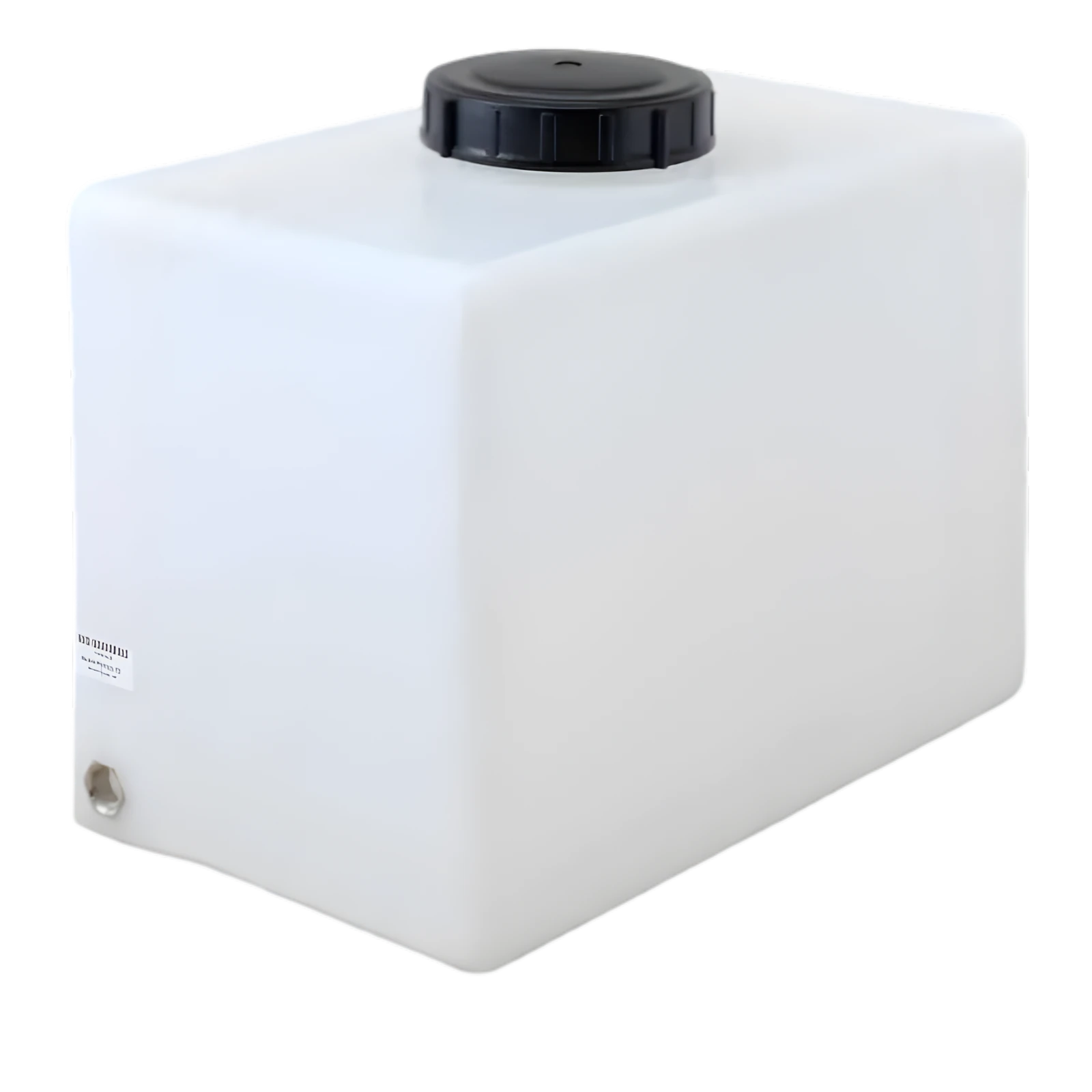Watertank 50 Liter Staand - Osmose Watertank met Tussenschot