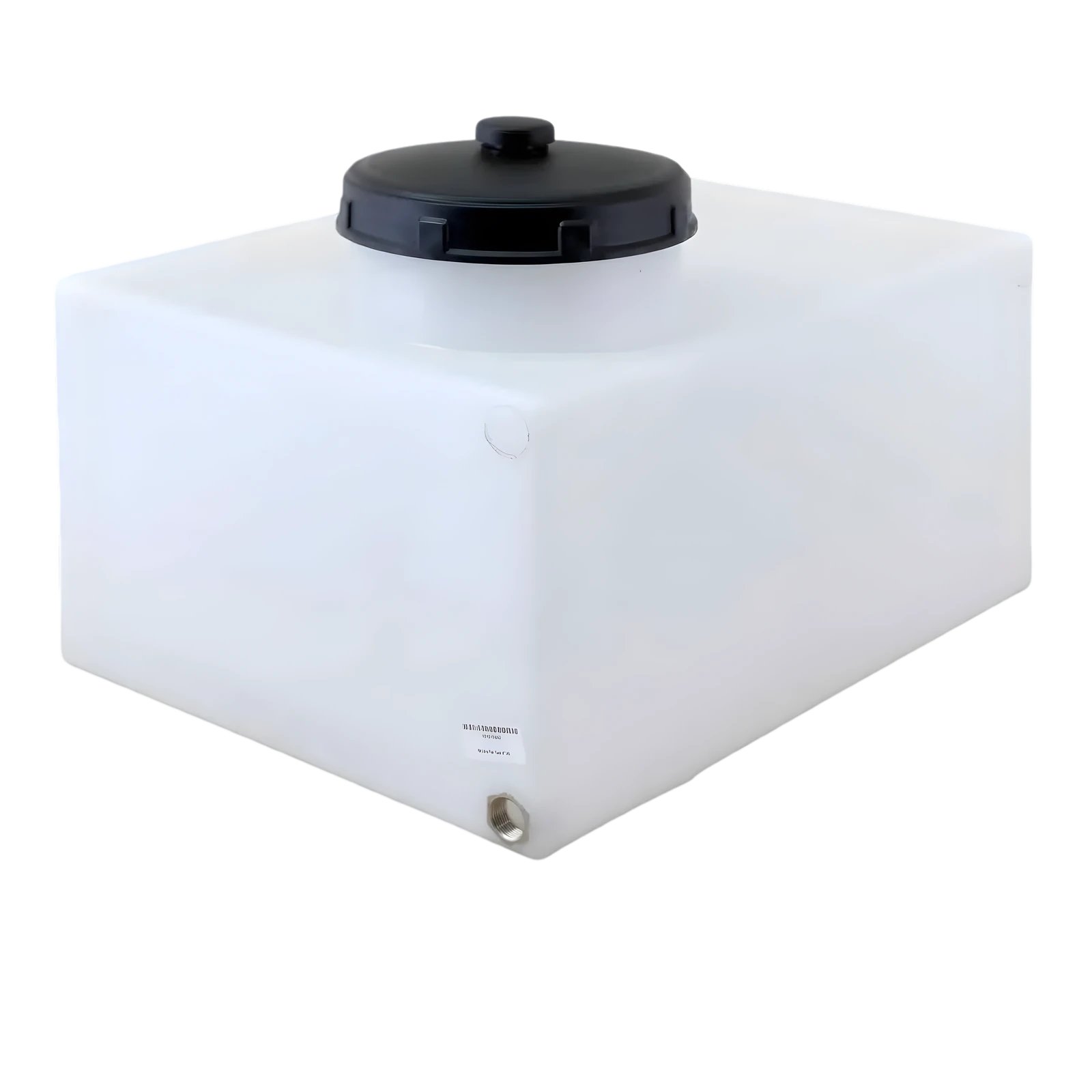 Watertank 80 Liter Liggend - Osmose Watertank met Tussenschot